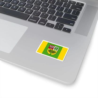 POL powiat grojecki flag (Poland) STICKER Vinyl Kiss-Cut Decal - The Sticker Space