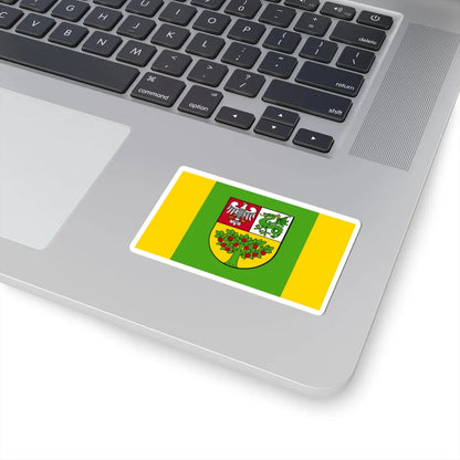 POL powiat grojecki flag (Poland) STICKER Vinyl Kiss-Cut Decal - The Sticker Space