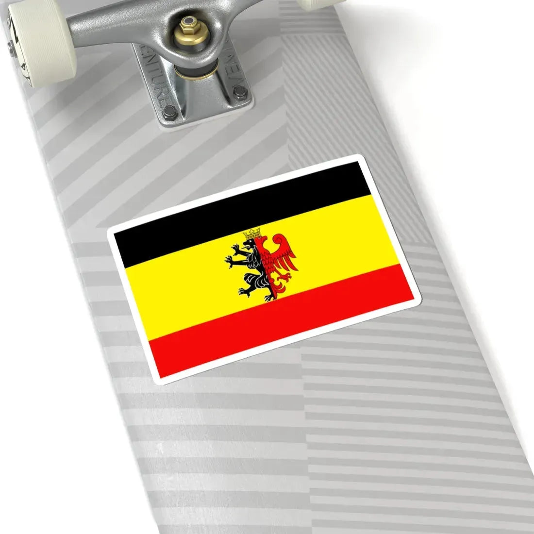 POL powiat inowrocławski flag (Poland) STICKER Vinyl Kiss-Cut Decal - The Sticker Space