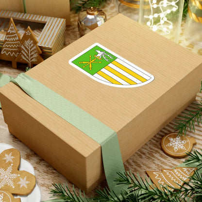 POL powiat janowski flag (Poland) STICKER Vinyl Kiss-Cut Decal - The Sticker Space