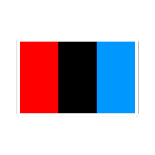 POL powiat kamiennogorski flag (Poland) STICKER Vinyl Kiss-Cut Decal 2 Inch White - The Sticker Space