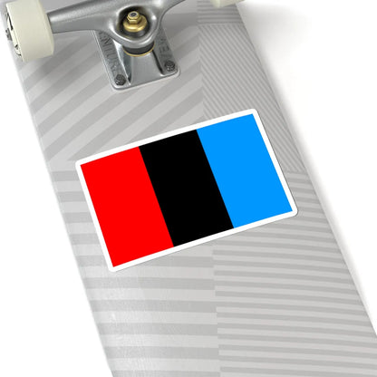 POL powiat kamiennogorski flag (Poland) STICKER Vinyl Kiss-Cut Decal - The Sticker Space