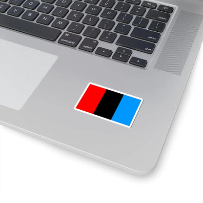 POL powiat kamiennogorski flag (Poland) STICKER Vinyl Kiss-Cut Decal - The Sticker Space