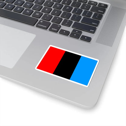 POL powiat kamiennogorski flag (Poland) STICKER Vinyl Kiss-Cut Decal - The Sticker Space