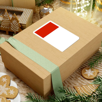 POL powiat karkonoski flag (Poland) STICKER Vinyl Kiss-Cut Decal - The Sticker Space