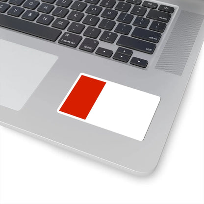 POL powiat karkonoski flag (Poland) STICKER Vinyl Kiss-Cut Decal - The Sticker Space