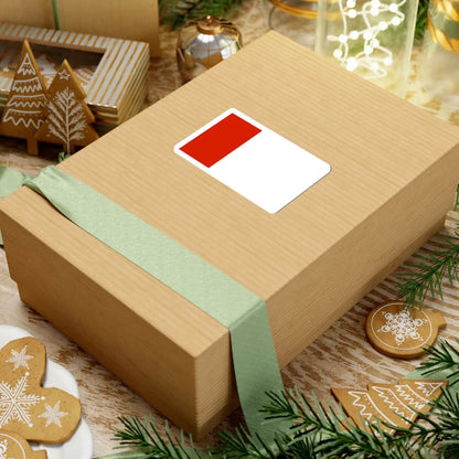 POL powiat karkonoski flag (Poland) STICKER Vinyl Kiss-Cut Decal - The Sticker Space