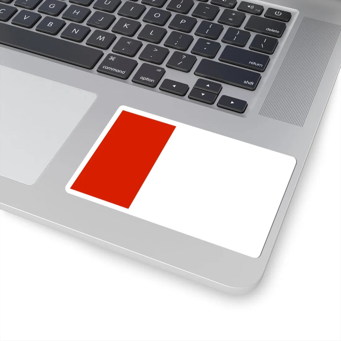 POL powiat karkonoski flag (Poland) STICKER Vinyl Kiss-Cut Decal - The Sticker Space