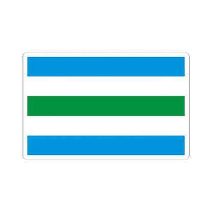 POL powiat ketrzynski flag (Poland) STICKER Vinyl Kiss-Cut Decal 3 Inch White - The Sticker Space