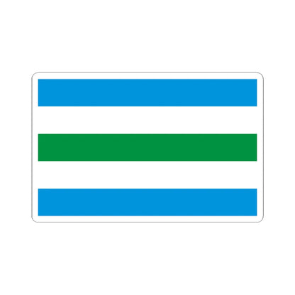 POL powiat ketrzynski flag (Poland) STICKER Vinyl Kiss-Cut Decal 6 Inch White - The Sticker Space