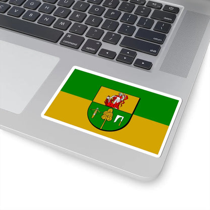 POL powiat kolnenski flag (Poland) STICKER Vinyl Kiss-Cut Decal - The Sticker Space