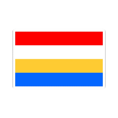 POL powiat konecki Flag (Poland) STICKER Vinyl Kiss-Cut Decal 2 Inch White - The Sticker Space