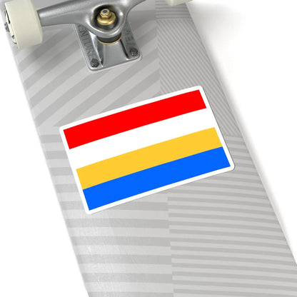 POL powiat konecki Flag (Poland) STICKER Vinyl Kiss-Cut Decal - The Sticker Space