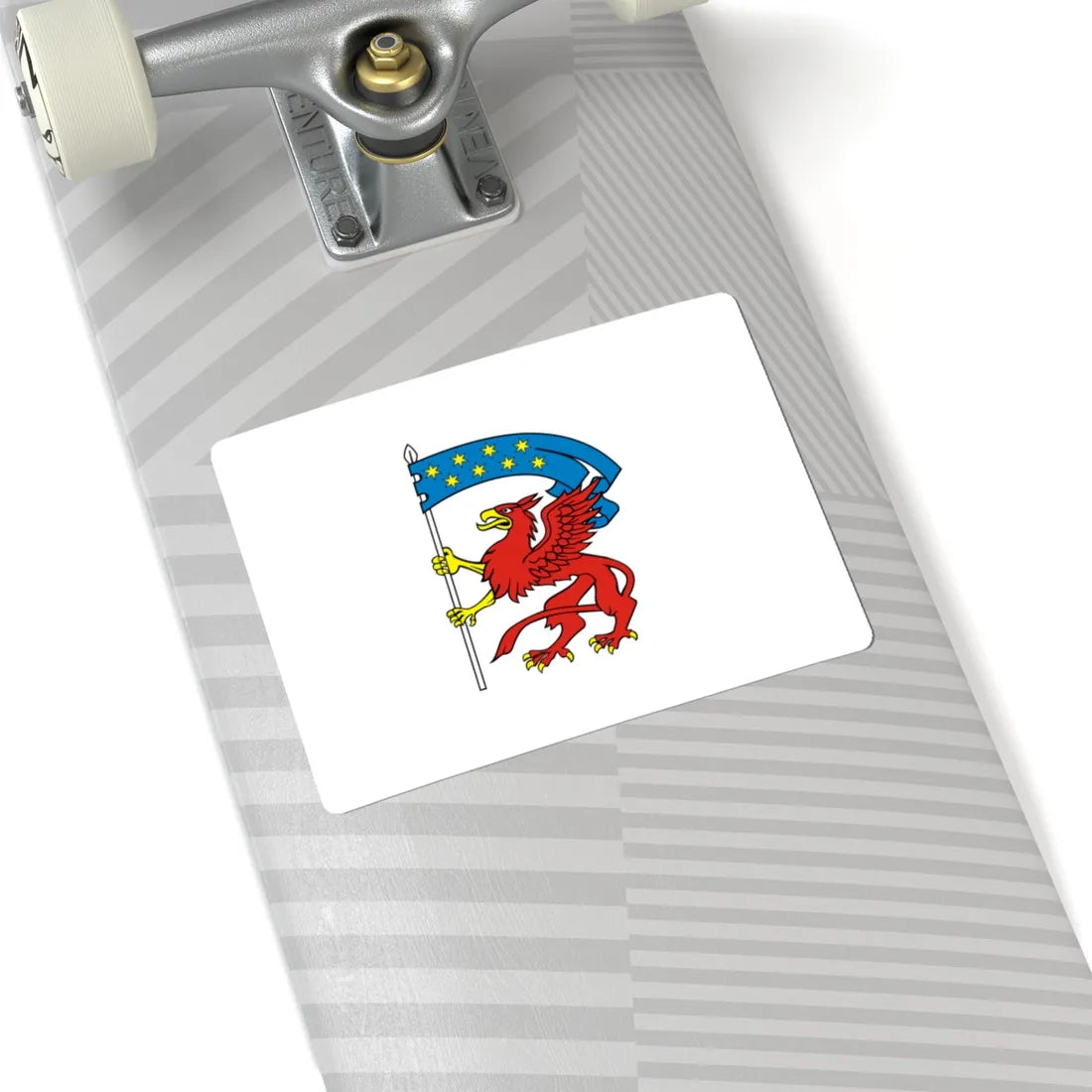 POL powiat koszalinski flag (Poland) STICKER Vinyl Kiss-Cut Decal - The Sticker Space