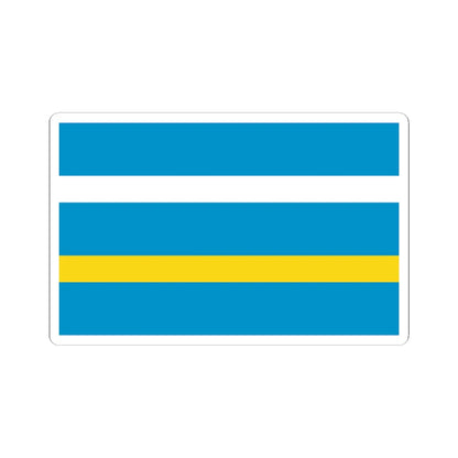 POL powiat legionowski flag (Poland) STICKER Vinyl Kiss-Cut Decal 3 Inch White - The Sticker Space