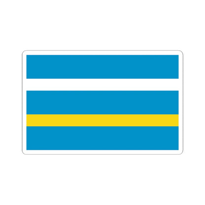 POL powiat legionowski flag (Poland) STICKER Vinyl Kiss-Cut Decal 6 Inch White - The Sticker Space