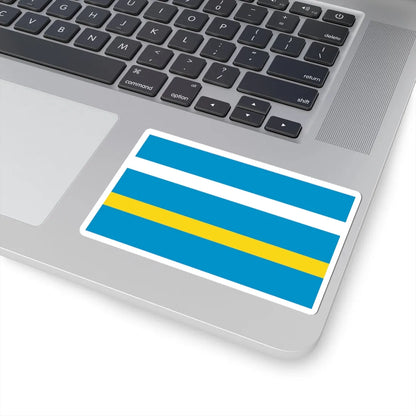 POL powiat legionowski flag (Poland) STICKER Vinyl Kiss-Cut Decal - The Sticker Space