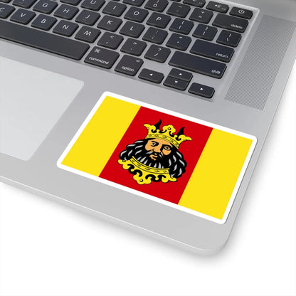 POL powiat lipnowski flag (Poland) STICKER Vinyl Kiss-Cut Decal - The Sticker Space