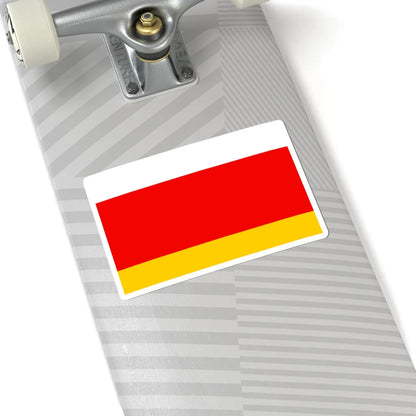 POL powiat lubaczowski flag (Poland) STICKER Vinyl Kiss-Cut Decal - The Sticker Space