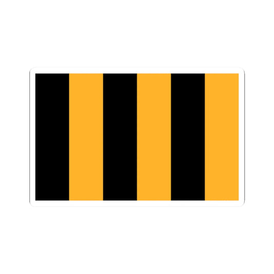 POL powiat lubanski flag (Poland) STICKER Vinyl Kiss-Cut Decal 2 Inch White - The Sticker Space