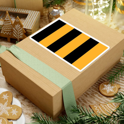 POL powiat lubanski flag (Poland) STICKER Vinyl Kiss-Cut Decal - The Sticker Space