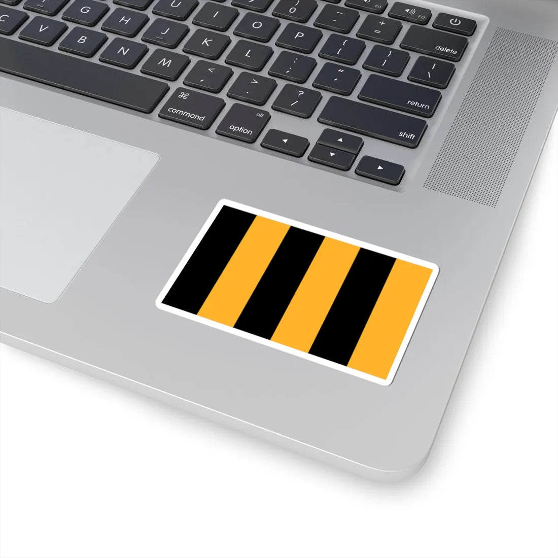 POL powiat lubanski flag (Poland) STICKER Vinyl Kiss-Cut Decal - The Sticker Space