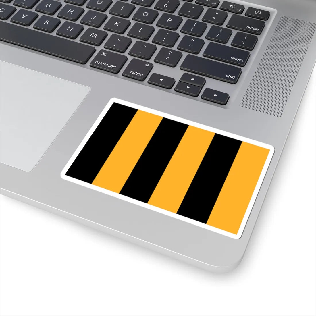 POL powiat lubanski flag (Poland) STICKER Vinyl Kiss-Cut Decal - The Sticker Space