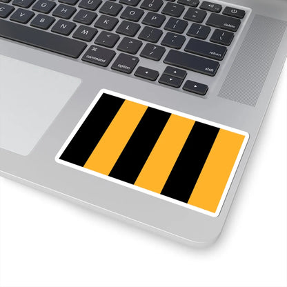 POL powiat lubanski flag (Poland) STICKER Vinyl Kiss-Cut Decal - The Sticker Space