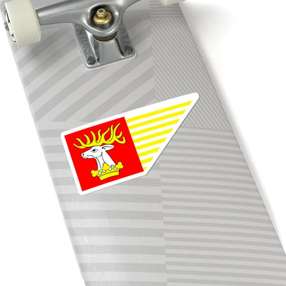 POL powiat lubelski flag (Poland) STICKER Vinyl Kiss-Cut Decal - The Sticker Space