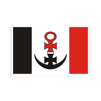 POL powiat lubinski flag (Poland) STICKER Vinyl Kiss-Cut Decal 2 Inch White - The Sticker Space