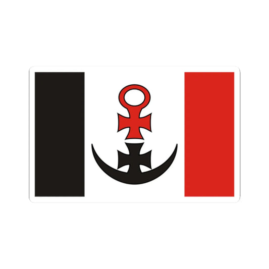 POL powiat lubinski flag (Poland) STICKER Vinyl Kiss-Cut Decal 2 Inch White - The Sticker Space