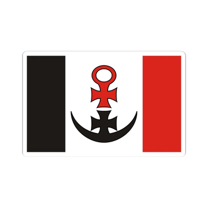 POL powiat lubinski flag (Poland) STICKER Vinyl Kiss-Cut Decal 3 Inch White - The Sticker Space