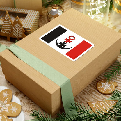 POL powiat lubinski flag (Poland) STICKER Vinyl Kiss-Cut Decal - The Sticker Space