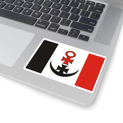 POL powiat lubinski flag (Poland) STICKER Vinyl Kiss-Cut Decal - The Sticker Space
