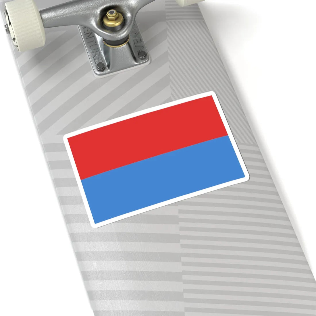 POL powiat minski flag (Poland) STICKER Vinyl Kiss-Cut Decal - The Sticker Space