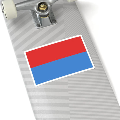 POL powiat minski flag (Poland) STICKER Vinyl Kiss-Cut Decal - The Sticker Space