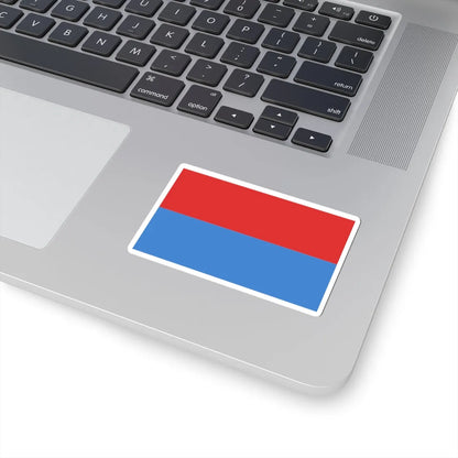 POL powiat minski flag (Poland) STICKER Vinyl Kiss-Cut Decal - The Sticker Space