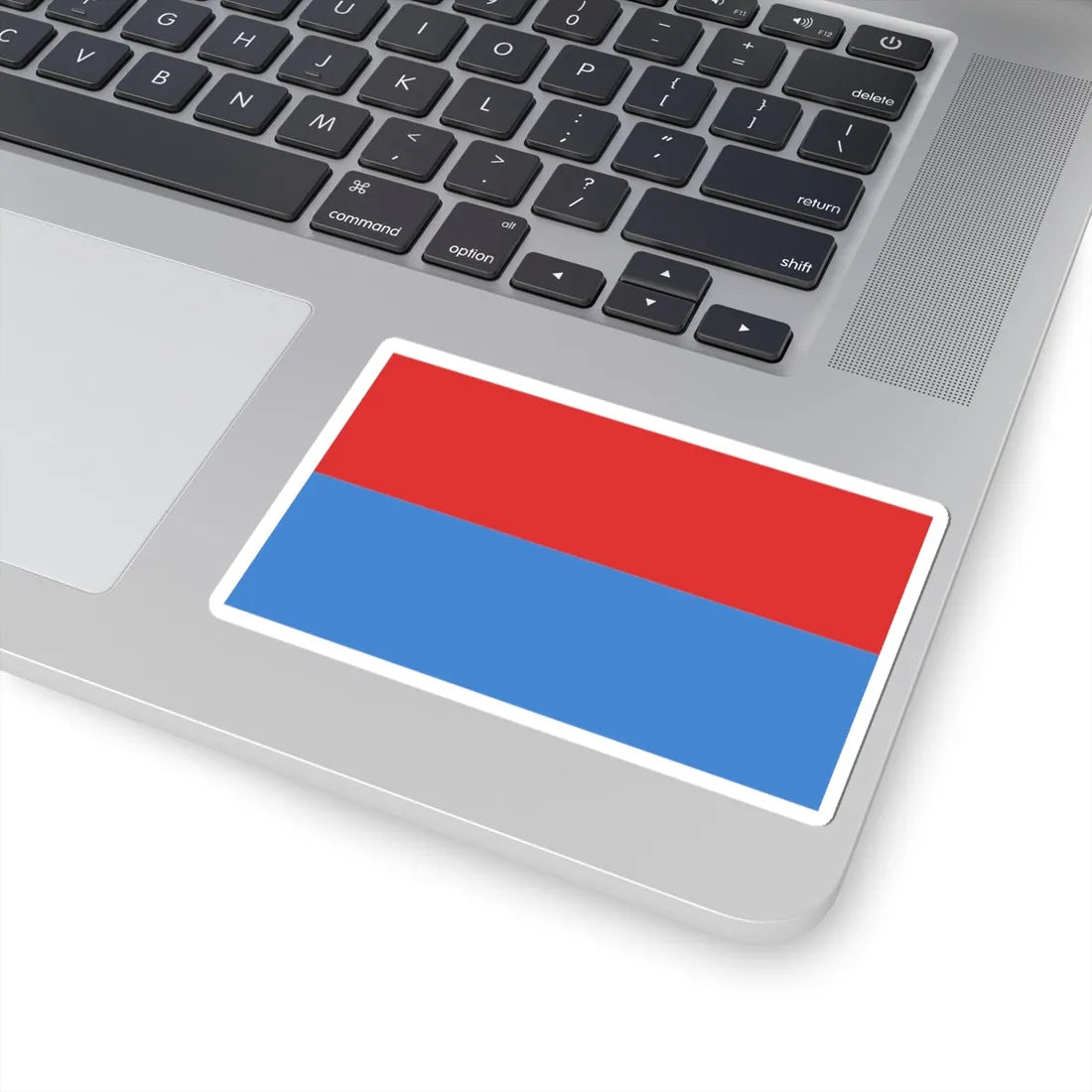 POL powiat minski flag (Poland) STICKER Vinyl Kiss-Cut Decal - The Sticker Space
