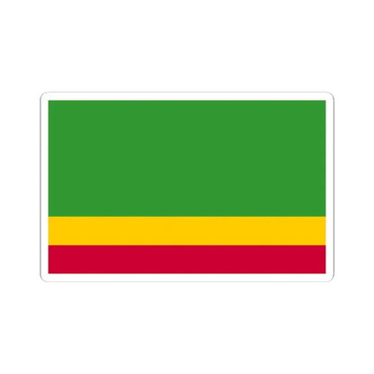 POL powiat namysłowski flag (Poland) STICKER Vinyl Kiss-Cut Decal 3 Inch White - The Sticker Space