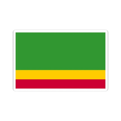 POL powiat namysłowski flag (Poland) STICKER Vinyl Kiss-Cut Decal 4 Inch White - The Sticker Space