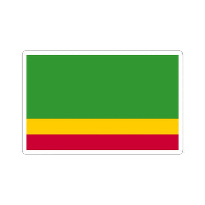 POL powiat namysłowski flag (Poland) STICKER Vinyl Kiss-Cut Decal 6 Inch White - The Sticker Space