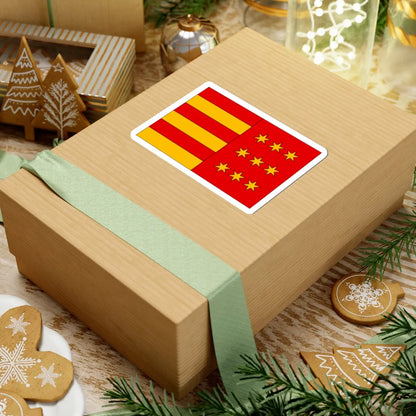 POL powiat nowosadecki flag (Poland) STICKER Vinyl Kiss-Cut Decal - The Sticker Space