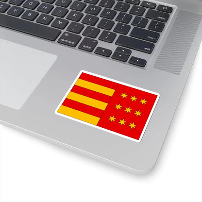 POL powiat nowosadecki flag (Poland) STICKER Vinyl Kiss-Cut Decal - The Sticker Space