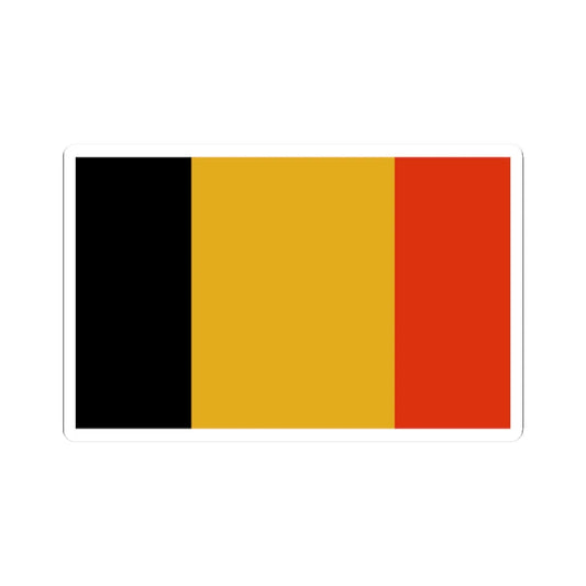 POL powiat olesnicki flag (Poland) STICKER Vinyl Kiss-Cut Decal 2 Inch White - The Sticker Space