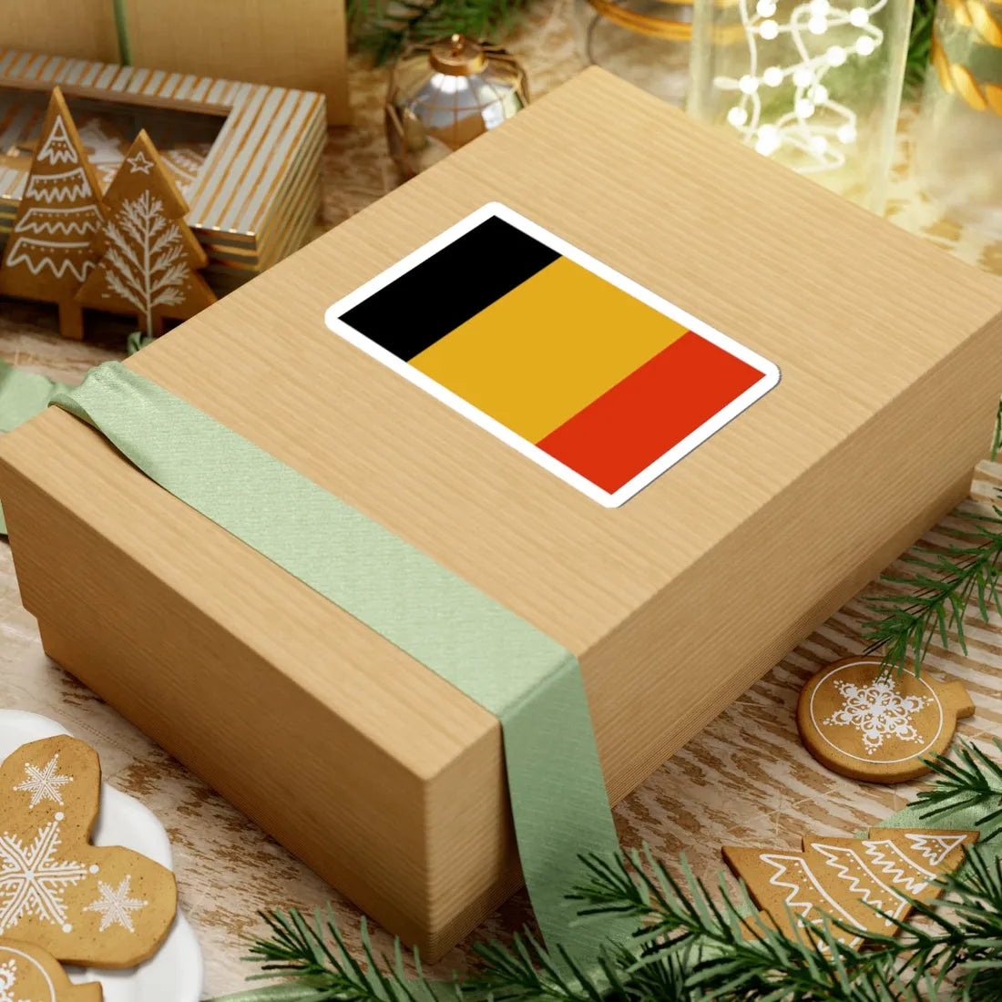 POL powiat olesnicki flag (Poland) STICKER Vinyl Kiss-Cut Decal - The Sticker Space