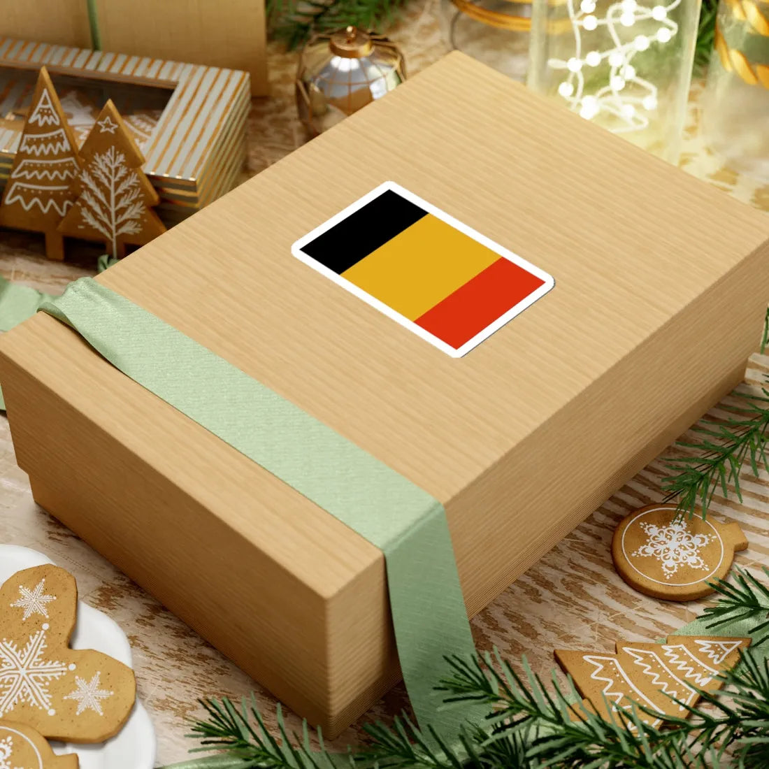 POL powiat olesnicki flag (Poland) STICKER Vinyl Kiss-Cut Decal - The Sticker Space