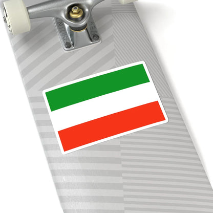 POL powiat piotrkowski flag (Poland) STICKER Vinyl Kiss-Cut Decal - The Sticker Space