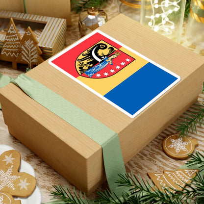 POL powiat polkowicki flag urz (Poland) STICKER Vinyl Kiss-Cut Decal - The Sticker Space