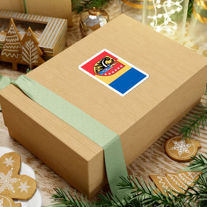 POL powiat polkowicki flag urz (Poland) STICKER Vinyl Kiss-Cut Decal - The Sticker Space