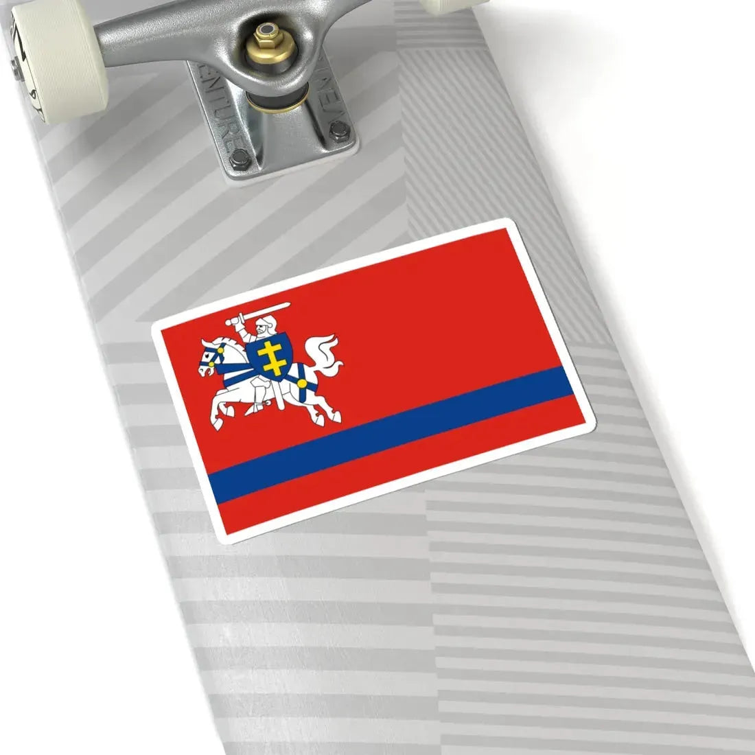 POL powiat puławski flag (Poland) STICKER Vinyl Kiss-Cut Decal - The Sticker Space